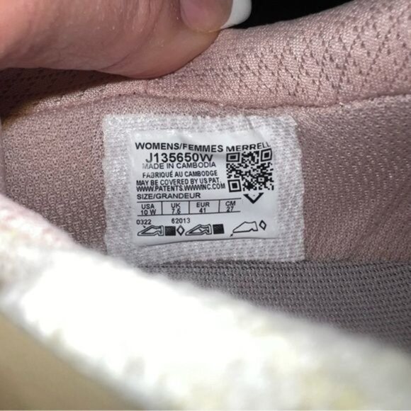 Merrell Bravada Sneakers Womens 10W White & Beige Mesh Lightweight Trail Walking - Picture 11 of 11